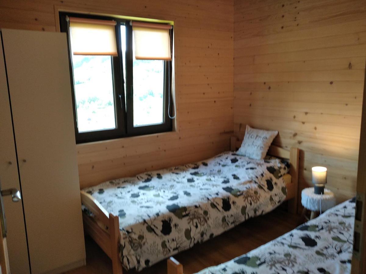 Domki I Apartamenty Nad Jeziorem Solinskim Z Basenem I Widokiem Na Gory Wolkowyja Exterior foto